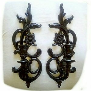 Candle Holders by Syroco